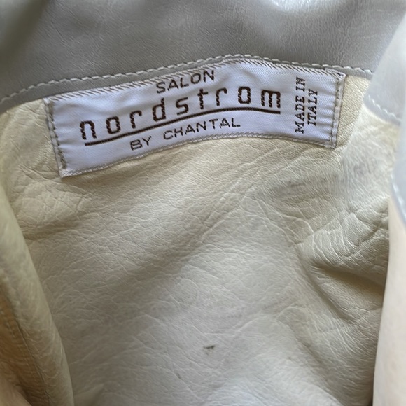 Vintage 80’s light gray Nordstrom all leather over the knee boots - Picture 11 of 16